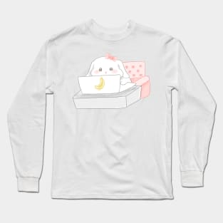 hardworking rabbit woman | Bunniesmee Special edition Long Sleeve T-Shirt